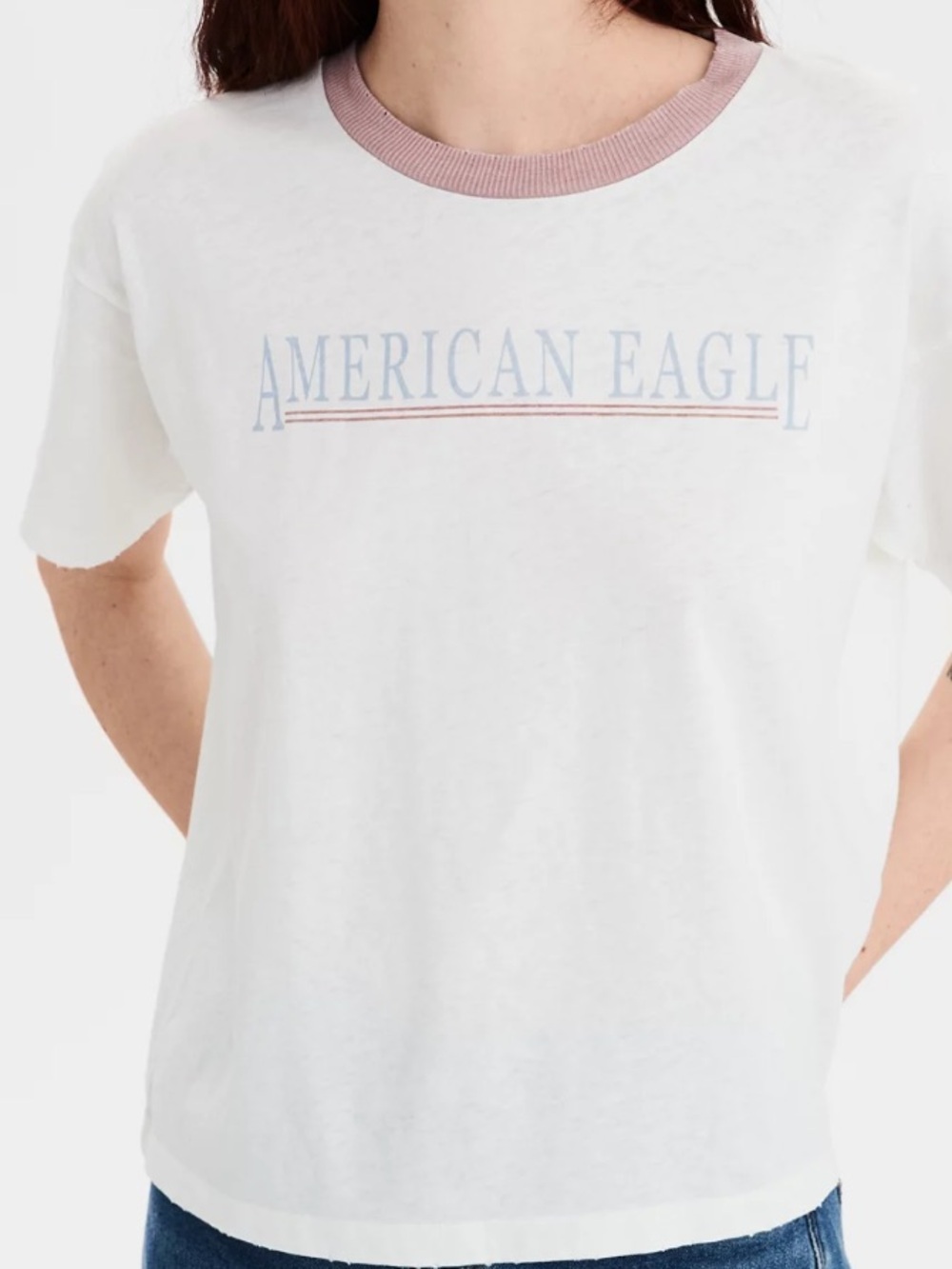American Eagle | graphic logo t-shirt size medium